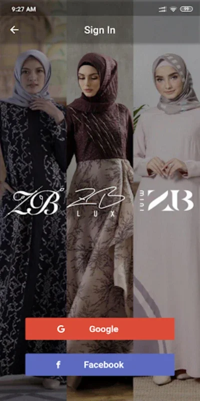 ZB - Zerina Banu for Android: Streamlined Hijab Shopping