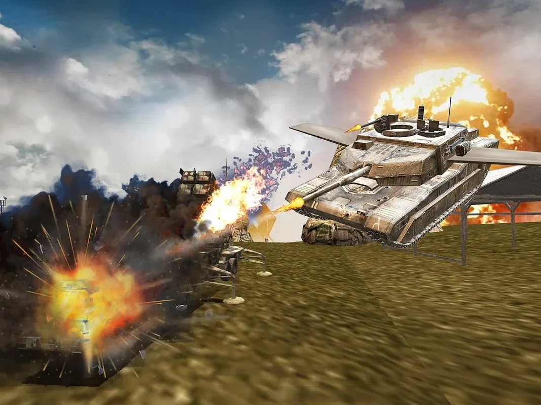 Flying Truck & Tank Air Attack for Android: Thrilling Air Combat