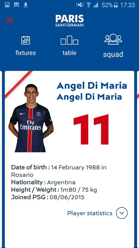 PSG Official for Android - Unparalleled Fan Experience