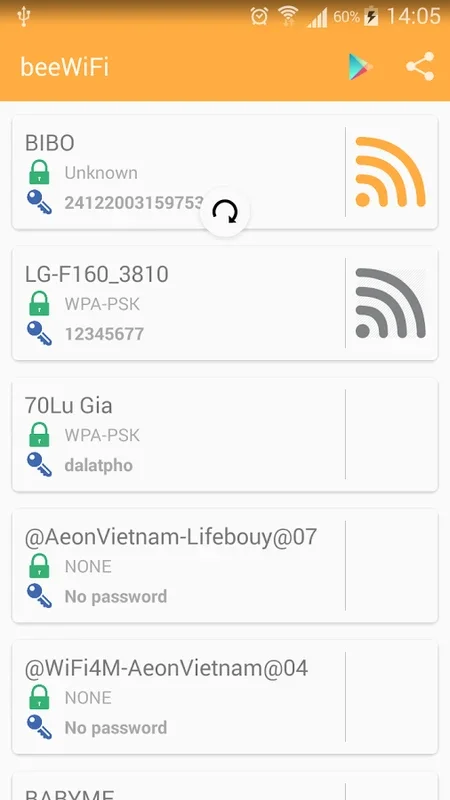 Wifi Password for Android - Secure WiFi Password Management