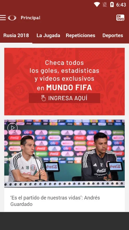 Televisa Deportes for Android: Your Sports Update