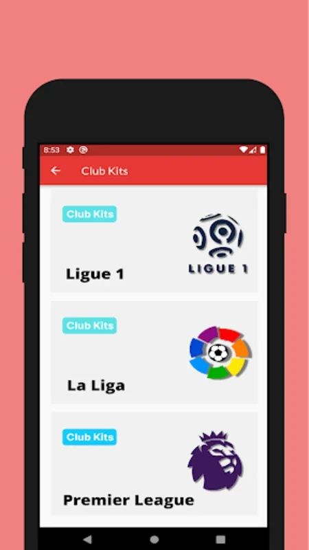 Dream Kits 22 for Android - Customize Soccer Kits Easily