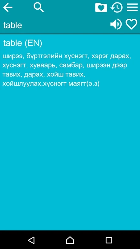 EN-MN Dictionary for Android - Offline Language Translation Tool