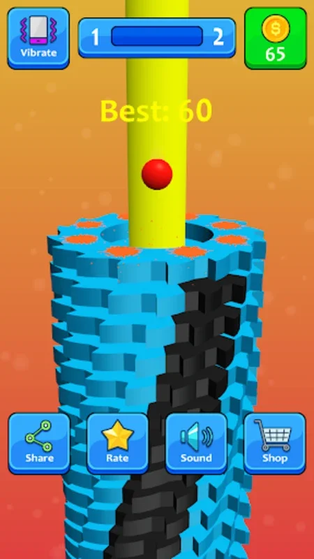 Jump Ball Stack for Android: Immersive Arcade Experience