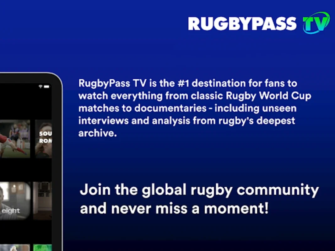 RugbyPass TV on Android: Unrivaled Rugby Content