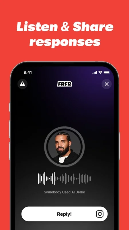 frfr for Android - Enjoy Anonymous Audio Messaging