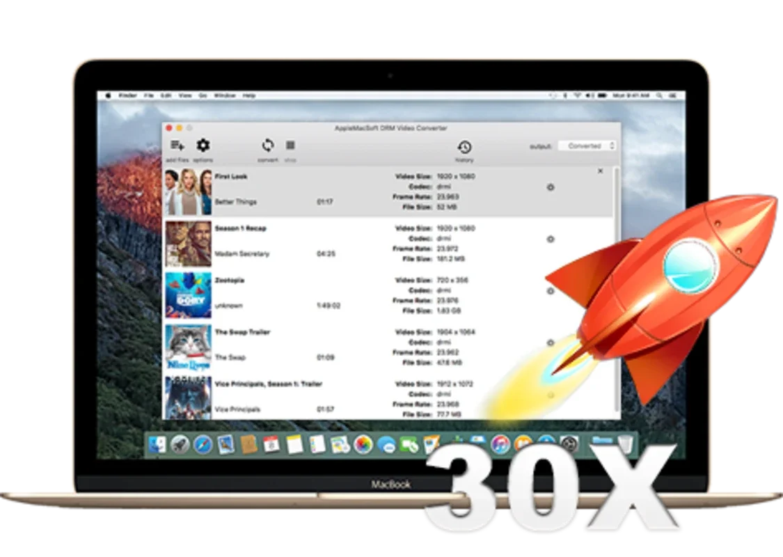 DRM Video Converter for Mac - Remove iTunes DRM Easily