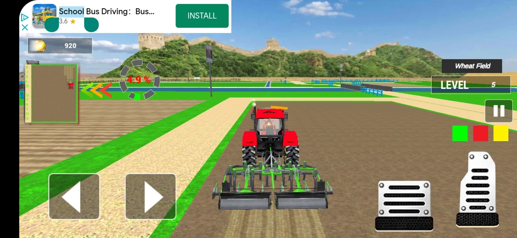 Big Tractor Farming Simulator for Android - Immersive Farming Experience