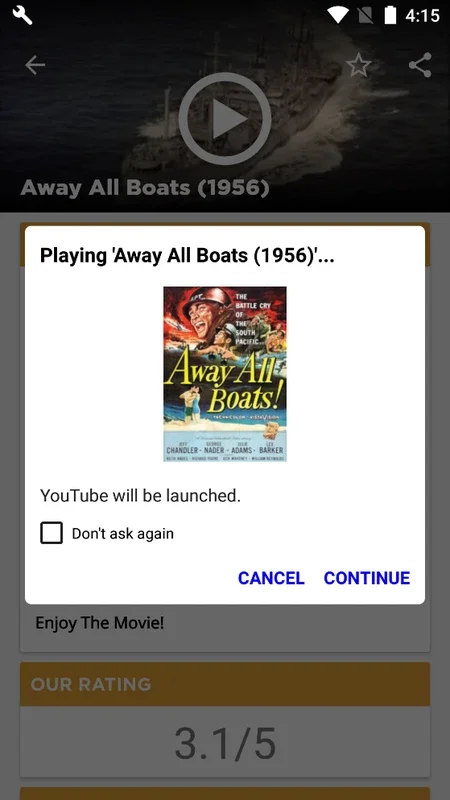 Old Movies for Android - Access Classic Cinema Easily