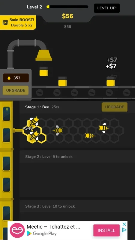 Bee Factory for Android: Manage Your Honey Empire