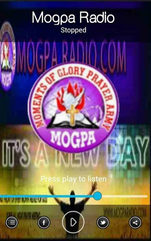 Mogpa Radio for Android - Spiritual Upliftment