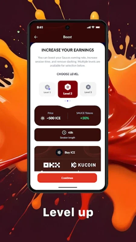 Sauces for Android - Earn SAUCE Tokens Easily