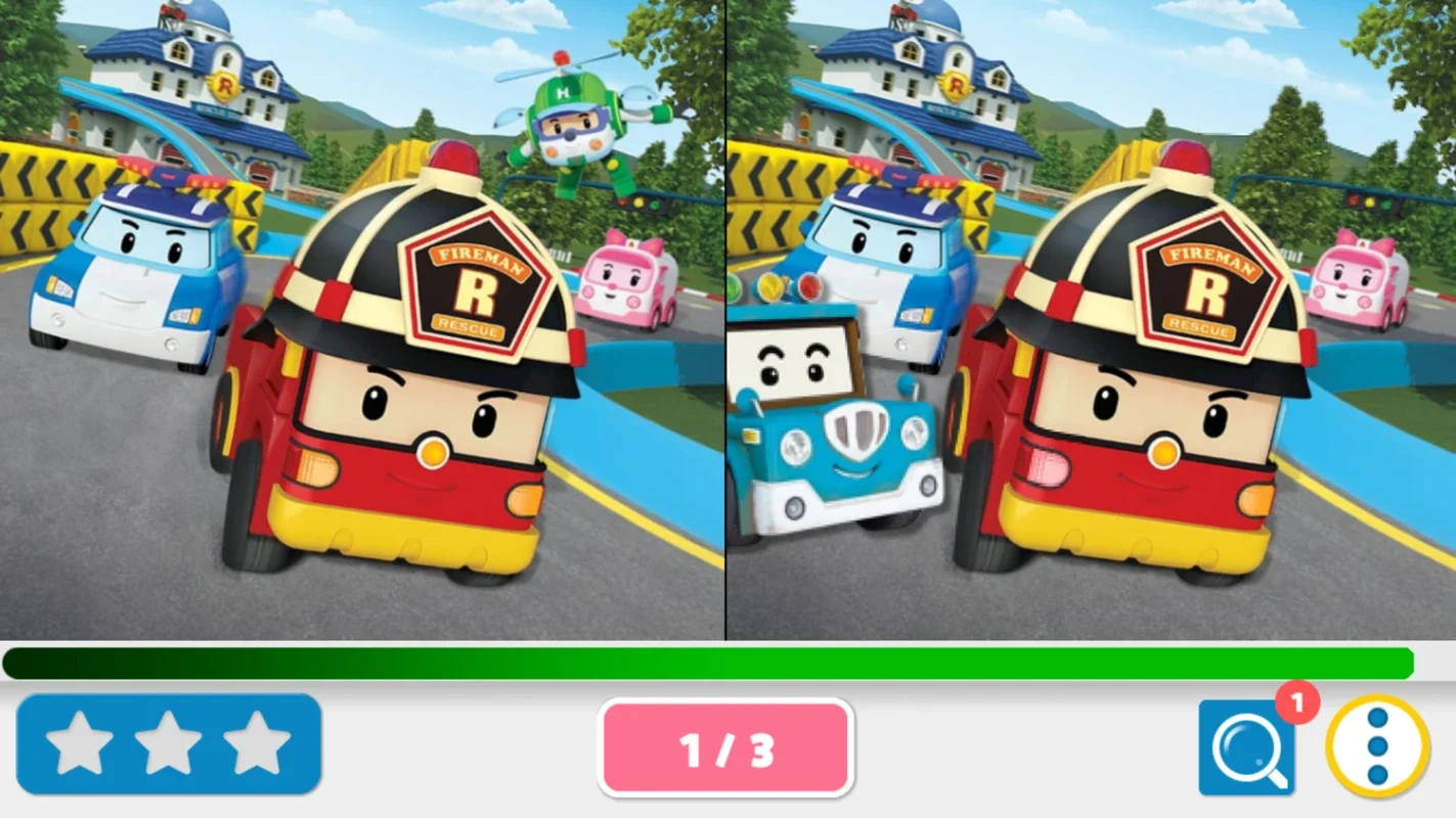 Robocar Poli: Find The Difference for Android - Engaging Puzzle Game