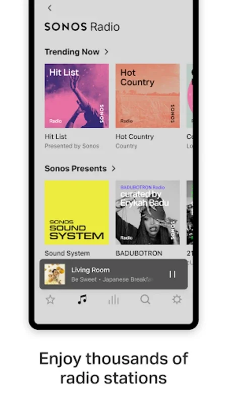 Sonos for Android - Centralized Audio Control