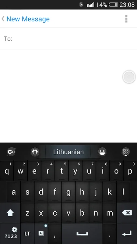 Lithuanian for GO Keyboard for Android - Enhance Typing