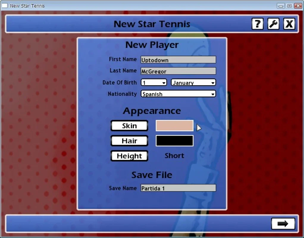 New Star Tennis for Windows - Build Your Tennis Career