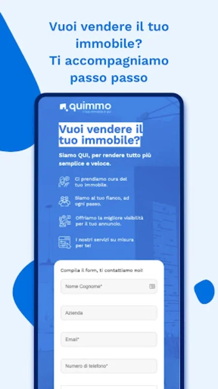 Quimmo for Android: Seamless Italy Property Transactions