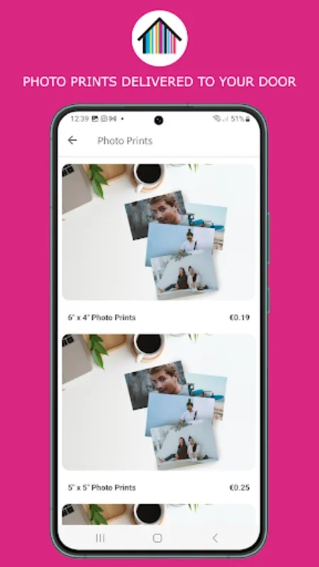 Foto Store for Android - Print Your Photos Easily