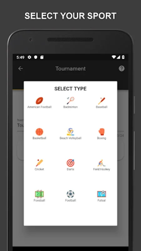 Winner - Tournament Maker App for Android - No Downloading Needed