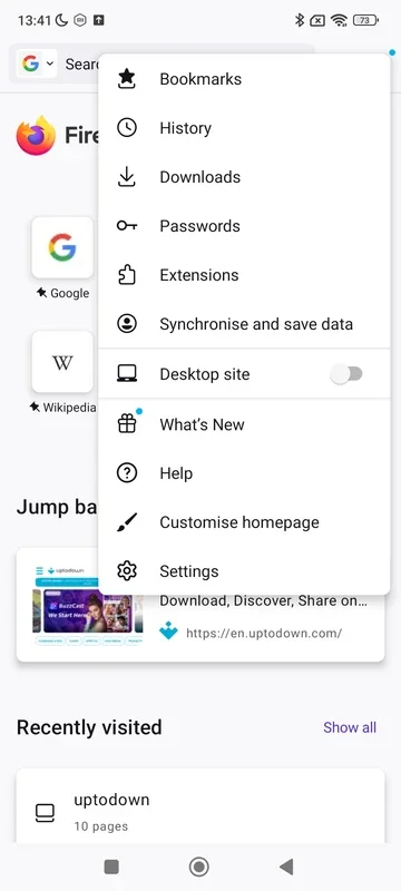 Firefox for Android - Download the APK from AppHuts