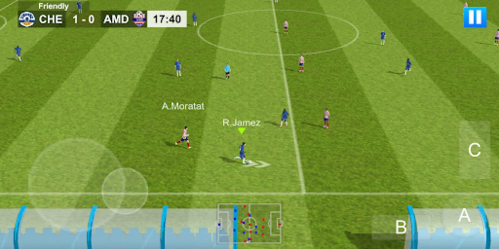 Soccer 3D for Android - Immersive Football Management