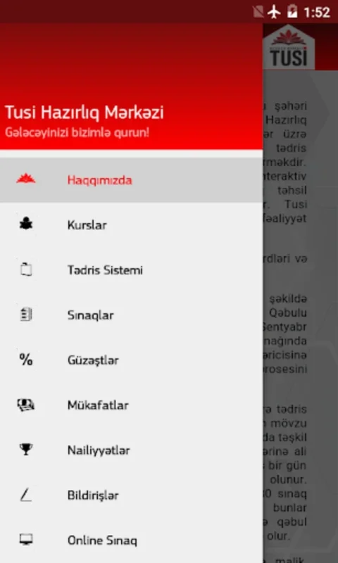 Tusi Hazırlıq Mərkəzi for Android - Enhance Your Exam Prep