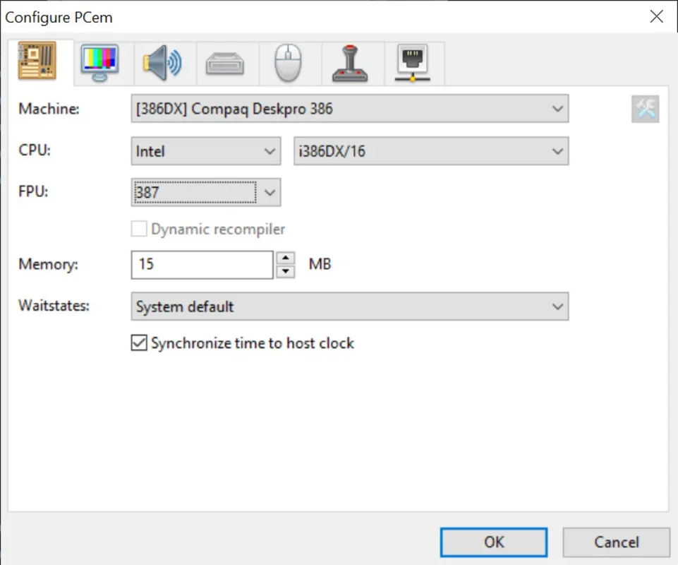 PCem for Windows - Free Emulation of Dozens of Classic Computers