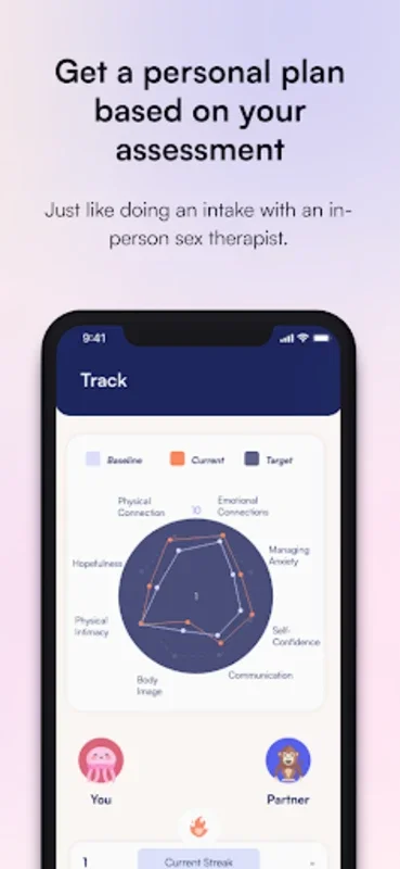 Blueheart: Relationship Health for Android - Enhance Intimacy