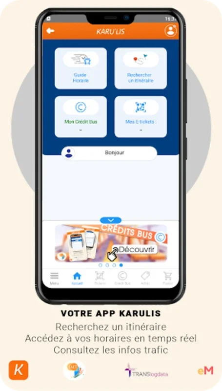 KARULIS for Android: Simplify Guadeloupe Bus Travel