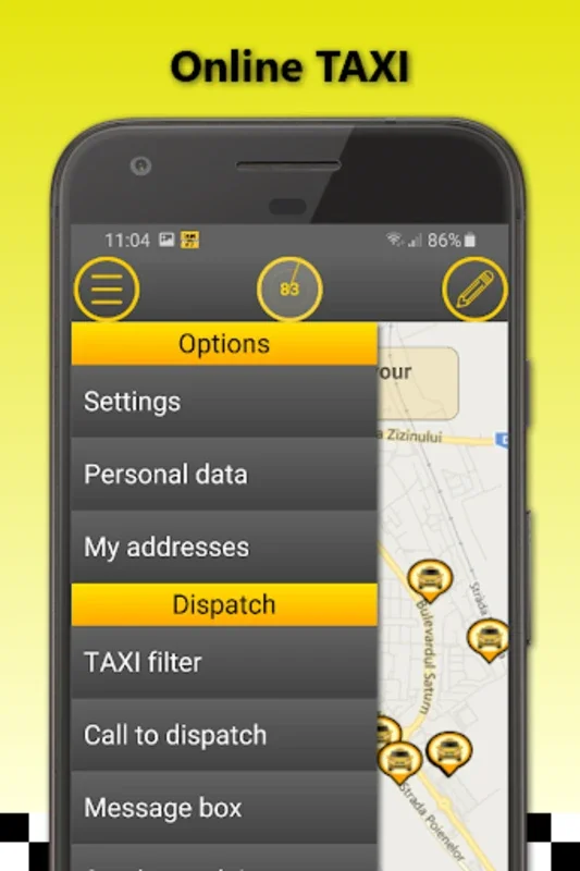 TAXI TIN for Android - Reliable City Rides