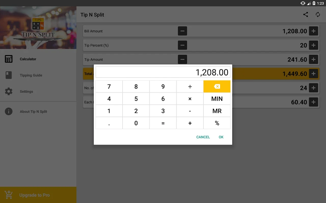 Tip N Split for Android - Manage Dining Finances Easily