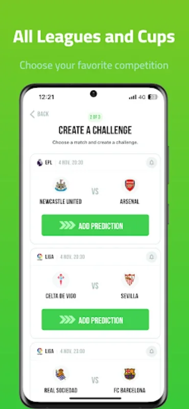 Hajem for Android - Engaging Sports Prediction App