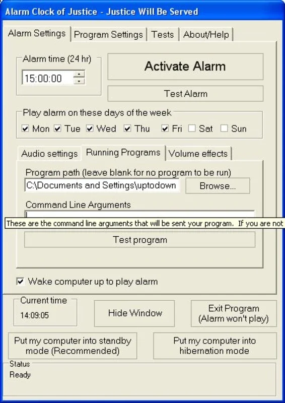 Alarm Clock of Justice for Windows - Free Download from AppHuts