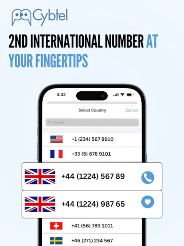 Cybtel for Android: Seamless Global Communication