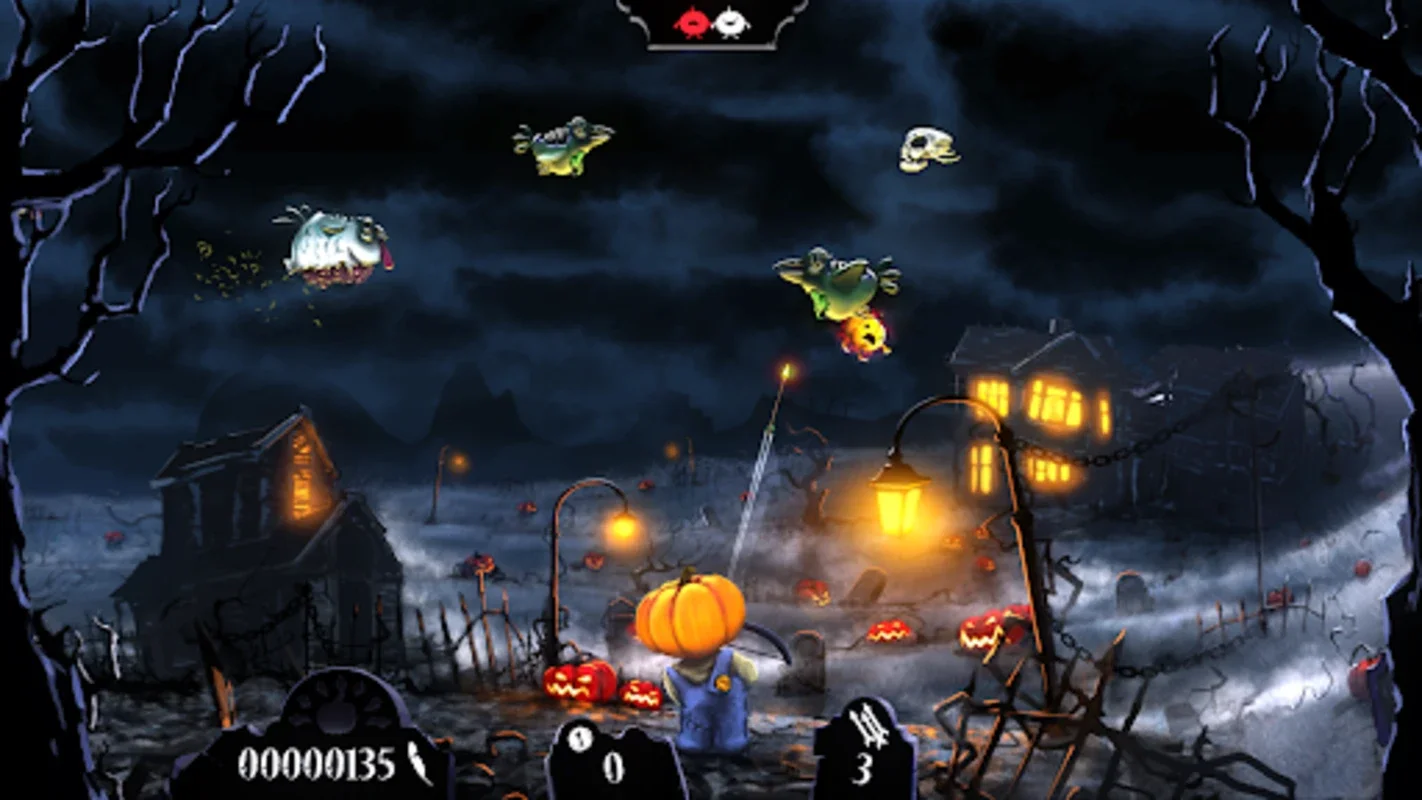 Shoot The Zombirds for Android: Defend Pumpkids