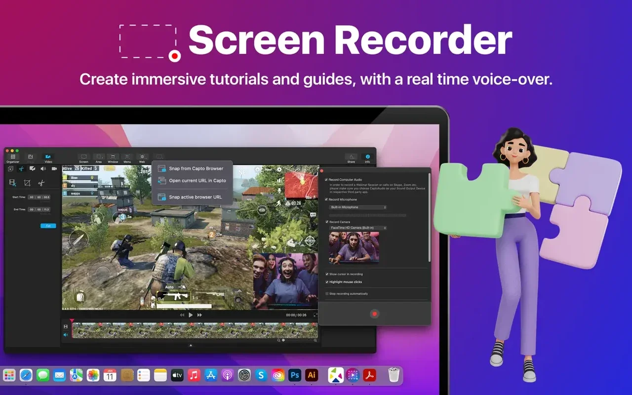 Capto: Screen Capture and Record for Mac - Powerful Screen Capture Tool