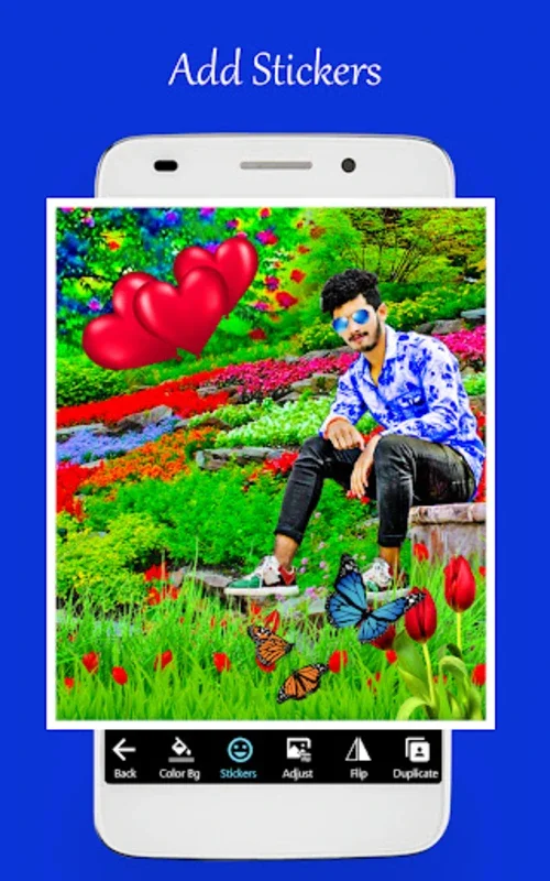 Garden photo editor and frames for Android - Enhance Photos with Nature