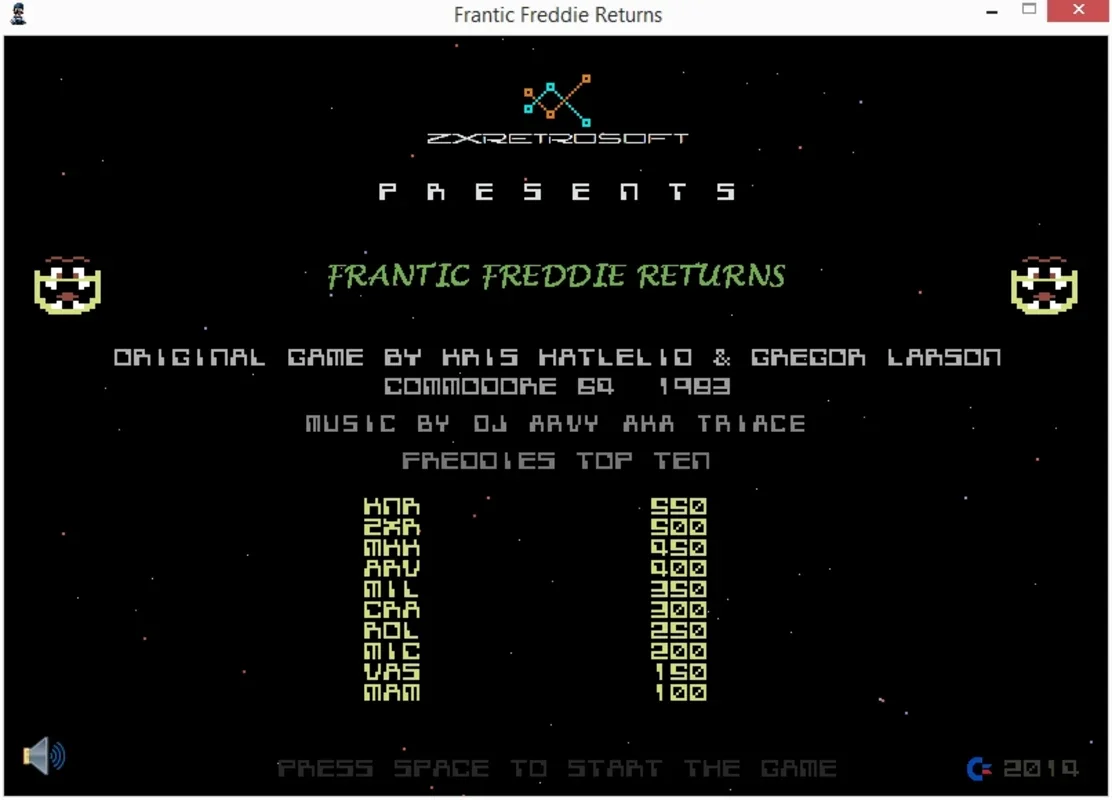 Frantic Freddie Returns for Windows - Free Download