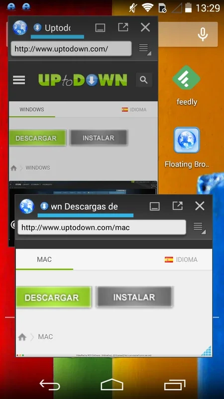 Floating Browser for Android - No Downloading Required