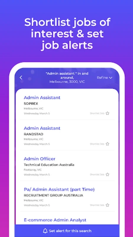 uWorkin Jobs for Android: Explore Diverse Australian Jobs