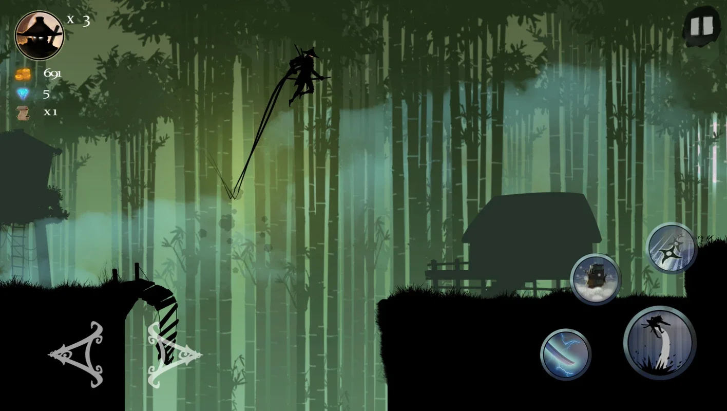 Ninja Arashi for Android - A Captivating 2D Action Platformer