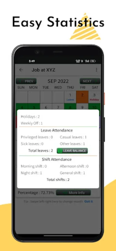 Self Attendance for Android - Manage Attendance Easily