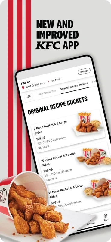 KFC Canada for Android - Unbeatable Fried Chicken Experience