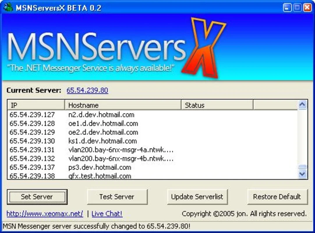 MSNServersX for Windows - Efficient Server Solution