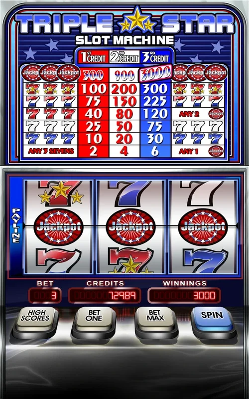 Triple Star Slots for Android - Thrilling Slot Experience