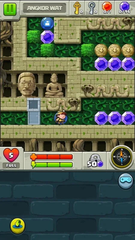 Diamond Quest 2: The Lost Temple for Android - No Download Needed