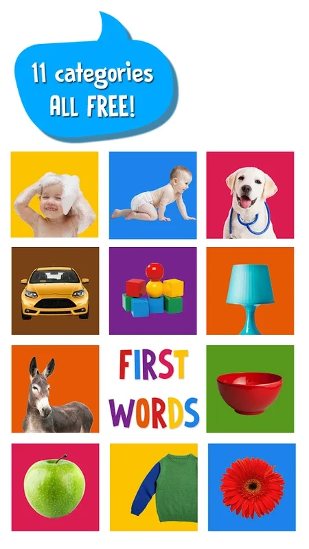 First Words for Baby for Android - Fun Educational Tool for Toddlers