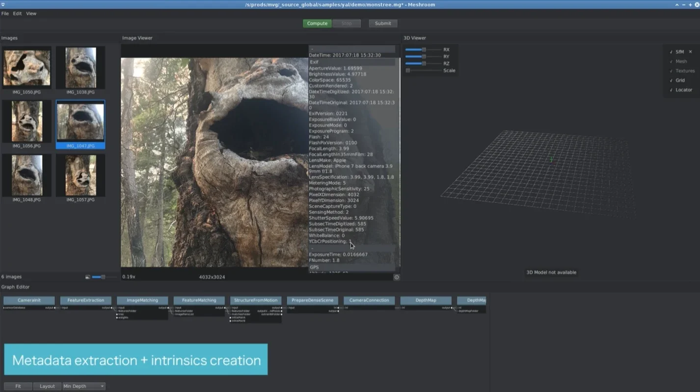 Meshroom for Windows - Create 3D Models from Photos