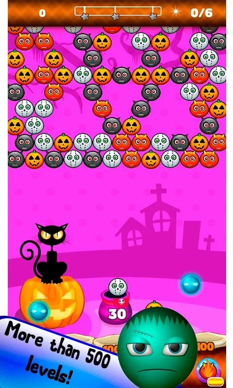 Bubble Shooter Halloween for Android - Spooky Fun