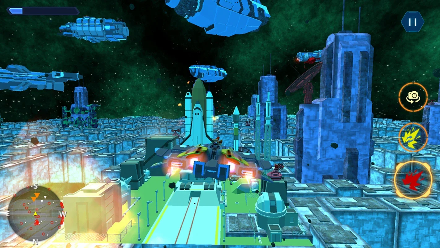 Solar Epic Invasion for Android - Thrilling Space Shooter